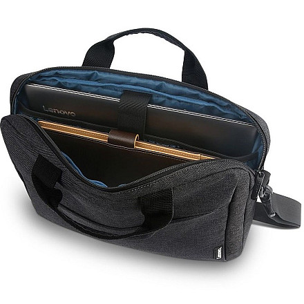 Lenovo | Pasuje do rozmiaru 15.6" | Casual Toploader T210 | Messenger - Aktówka | Czarny - 4