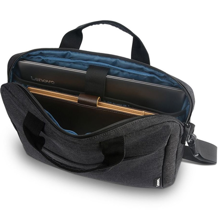 Lenovo | Pasuje do rozmiaru 15.6" | Casual Toploader T210 | Messenger - Aktówka | Czarny - 1