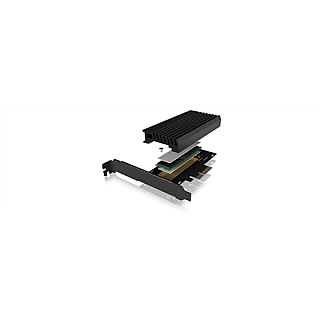 Icy Box IB-PCI214M2-HSL Karta rozszerzeń PCIe Raidsonic | ICY BOX | Karta PCIe з gniazdem M.2 M-Key dla jednego dysku M.2 NVMe SSD