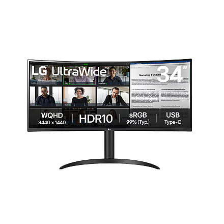 LG 34WR55QK-B 34 