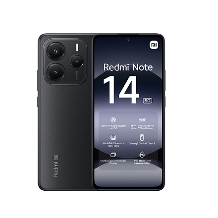 Xiaomi Redmi Note 14 Midnight Black 6.67 