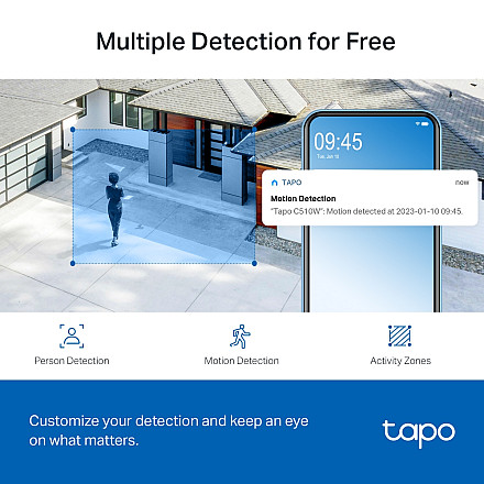 TP-LINK Tapo C510W Outdoor Pan/Tilt Security Wi-Fi Camera - 5