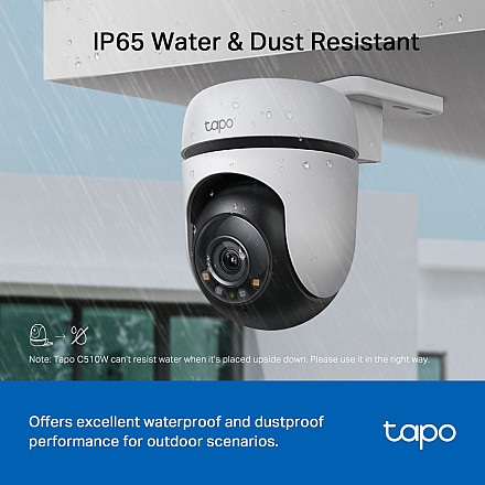 TP-LINK Tapo C510W Outdoor Pan/Tilt Security Wi-Fi Camera - 9