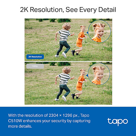 TP-LINK Tapo C510W Outdoor Pan/Tilt Security Wi-Fi Camera - 4