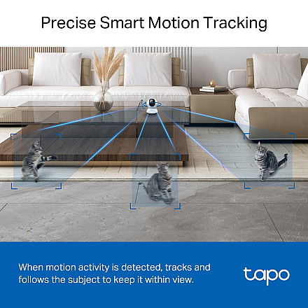TP-LINK C220 Pan/Tilt Wi-Fi Camera - 8