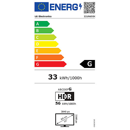 LG 32UN650K-W 32 