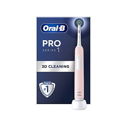 Електрична зубна щітка Oral-B Pro Series 1 Cross Action Рожева - 3