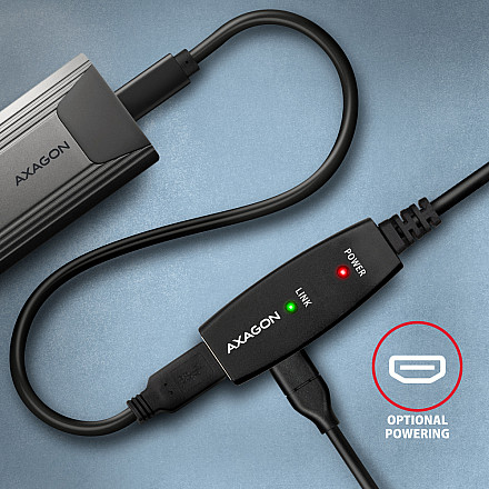 AXAGON Active extension USB 3.2 Gen 1, 10 m | ADR-310 - 5
