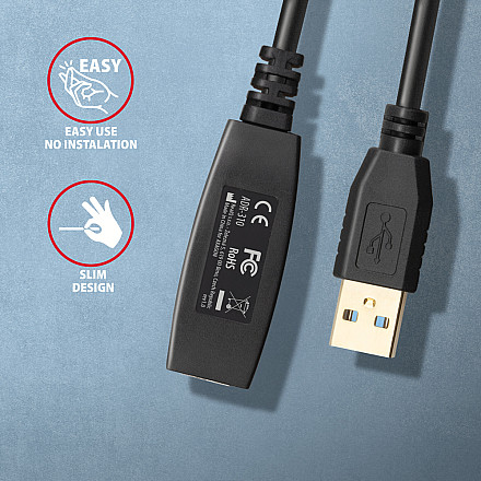 AXAGON Active extension USB 3.2 Gen 1, 10 m | ADR-310 - 3