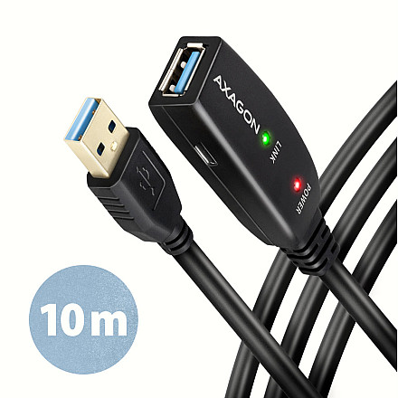 AXAGON Active extension USB 3.2 Gen 1, 10 m | ADR-310 - 1
