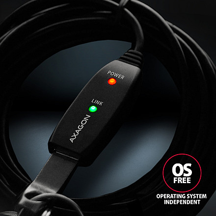 AXAGON Active extension USB 3.2 Gen 1, 10 m | ADR-310 - 4