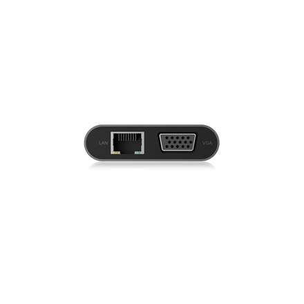 Icy Box IB-DK4040-CPD USB Type-C™ DockingStation with two video interfaces Raidsonic - 7