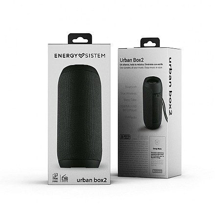 Energy Sistem | Głośnik | Urban Box 2 | 10 W | Bluetooth | Onyx | Połączenie bezprzewodowe - 5