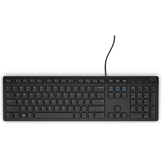 Dell | KB216 | Multimedia | Przewodowa | PL | чорна | Клавіатура numeryczna