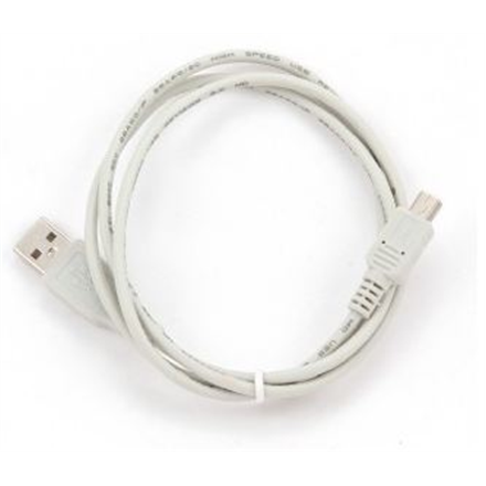 Кабель USB Cablexpert, Штекер, 4 pin USB Тип A - Штекер, Бежевий, Mini-USB Тип B, 0,9 м, Гарантія 12 міс. - 1