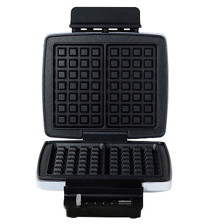 Adler Waffle maker | AD 3085 | 1200 W | Number of pastry 2 | Waffle | White - 3