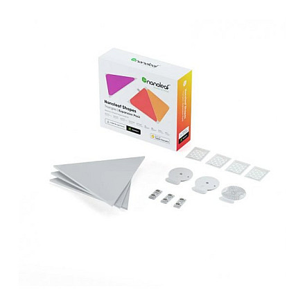 Nanoleaf | Shapes Triangles Expansion Pack (3 panels) | 1 x 1.5 W | 16M+ colours - 4