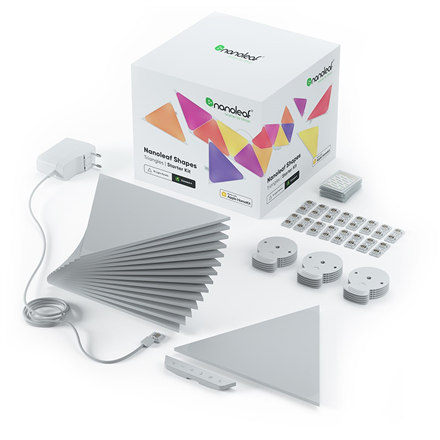 Nanoleaf | Shapes Triangles Starter Kit (15 panels) | 1.5 W | 16M+ colours - 3