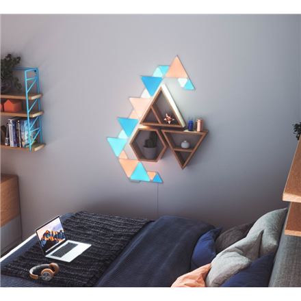 Nanoleaf | Shapes Triangles Starter Kit (15 panels) | 1.5 W | 16M+ colours - 6