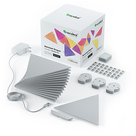 Nanoleaf | Shapes Triangles Starter Kit (15 panels) | 1.5 W | 16M+ colours - 11