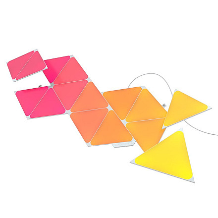 Nanoleaf | Shapes Triangles Starter Kit (15 panels) | 1.5 W | 16M+ colours - 9