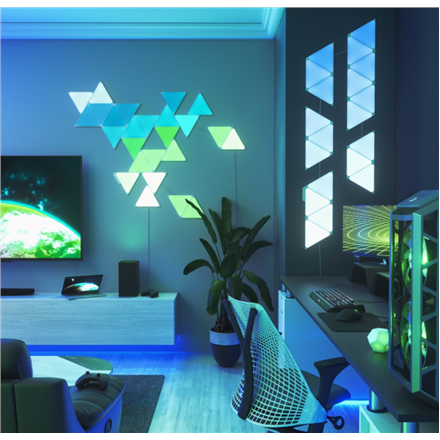 Nanoleaf | Shapes Triangles Starter Kit (15 panels) | 1.5 W | 16M+ colours - 7