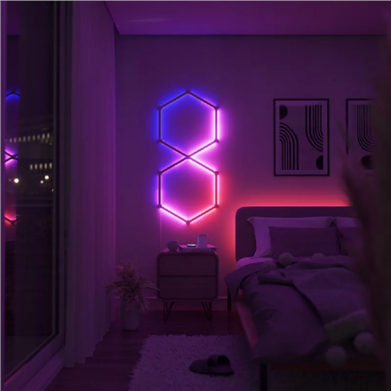 Nanoleaf Lines Expansion Pack (3 panels) Nanoleaf | Lines Expansion Pack (3 panels) | W | 16M+ colors - 3