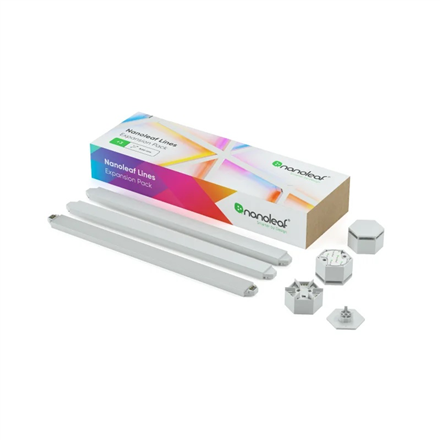 Nanoleaf Lines Expansion Pack (3 panels) Nanoleaf | Lines Expansion Pack (3 panels) | W | 16M+ colors - 1