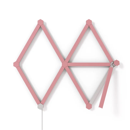 Nanoleaf Lines Skin Pink Matte 9pcs Nanoleaf | Lines Skin Pink Matte 9pcs | W - 1