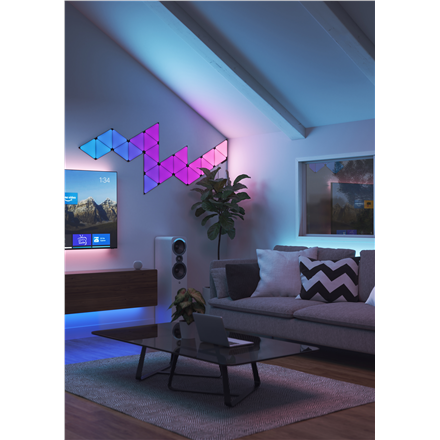 Nanoleaf Shapes Black Triangles Expansion Pack (3 panels) Nanoleaf - 5