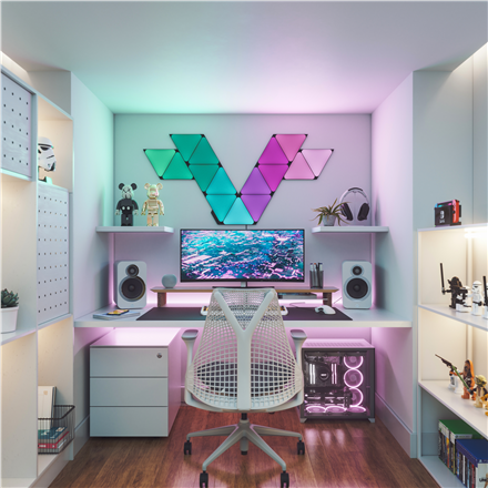 Nanoleaf Shapes Black Triangles Expansion Pack (3 panels) Nanoleaf - 2