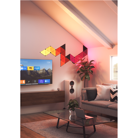 Nanoleaf Shapes Black Triangles Expansion Pack (3 panels) Nanoleaf - 4