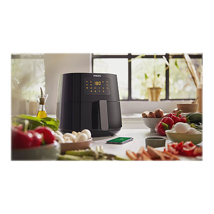 Philips | Essential HD9280/70 | Фритюрниця XL 6,2 л 2000 Вт із Технологією Rapid Air - Чорний - 10