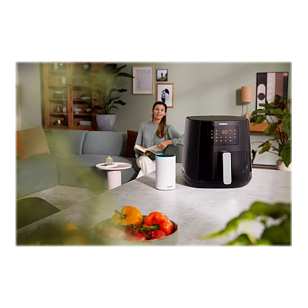Philips | Essential HD9280/70 | Фритюрниця XL 6,2 л 2000 Вт із Технологією Rapid Air - Чорний - 13