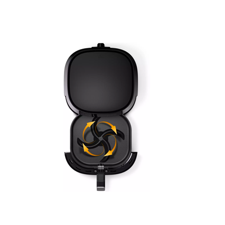Philips | Essential HD9280/70 | Фритюрниця XL 6,2 л 2000 Вт із Технологією Rapid Air - Чорний - 3