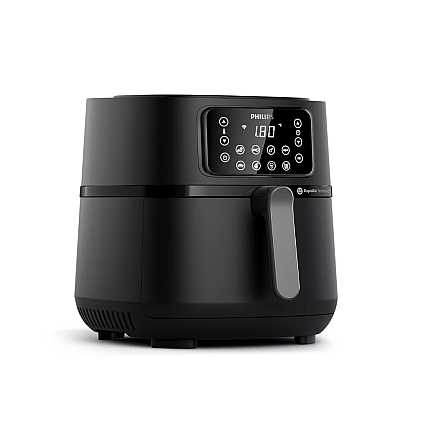 Philips | XXL Connected Air Fryer | HD9285/93 Seria 5000 | Moc 2000 W | Pojemność 7,2 L | Czarny - 1