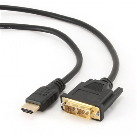 Gembird CC-HDMI-DVI-6 Чоловічий 19-pinowy HDMI Typ A - 1