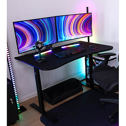 Arozzi Gaming Desk | Arena Small | Pure Black - 5