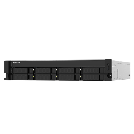 QNAP 8-відсічний NAS TS-832PXU-RP-4G До 8 жорстких дисків Hot-swap - 1