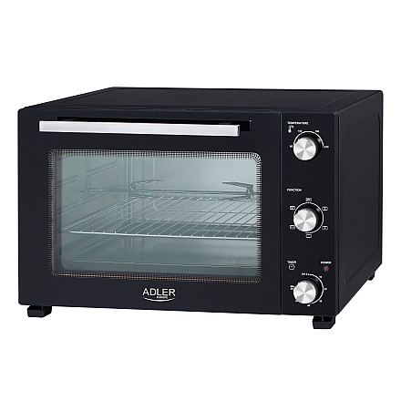 Adler Electric oven | AD 6026 | 48 L | 1800 W | Black - 1