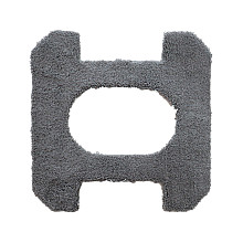 HUTT | Cleaning Pad for model W8 | 4 pc(s) | Grey