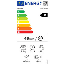 Gorenje Washing Machine W3NGPI62SBS Energy efficiency class B