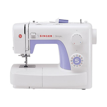 Singer Sewing Machine Simple 3232 Number of stitches 32 Number of buttonholes 1 White - 8