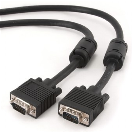 Gembird CC-PPVGA-10M-B Кабель VGA Чоловічий - 1