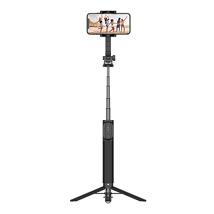 Fixed | Selfie stick ze statywem i bezprzewodowym wyzwalaczem | Snap XL | Bluetooth | Czarny | 113 cm | Stop aluminium | 280 g - 1