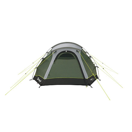 Outwell Earth 3 Plus Two room Tunnet Tent for 3 persons, Green, Grey | Outwell - 3
