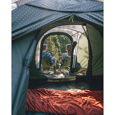 Outwell Earth 5 Plus Two room Tunnet Tent for 5 persons, Green, Grey | Outwell - 6