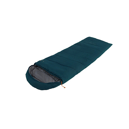 Easy Camp Raven I Square 2°C, 220 x 80 cm, Two-way open-end, L-shaped, autolock, Teal, Blue | Easy Camp - 1