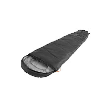Easy Camp Starling Mummy Black 8°C, 210 x 75 x 50 cm, Two-way open-end, autolock, Teal, Black | Easy Camp