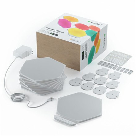 Nanoleaf | Shapes Hexagons Starter Kit (9 panels) | 16M+ - 3